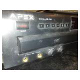 Apex DVD CD player 3 discs