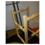 Wood shelving, paddle, Wine Rack & Decor.