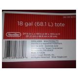 Corning Glass pot, tea sets and more with 18 gal. tote w/ cover