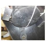 47 in round clock - Electric, hardwired - crazy big.