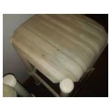 2 heavy duty stools.