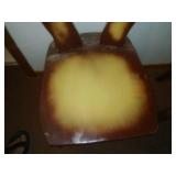 Three matching Cowboy chairs - Mid Century Modern.