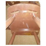 Three matching Cowboy chairs - Mid Century Modern.