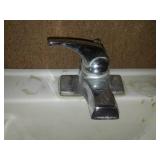 2 bathroom wall hanging sinks, vintage.