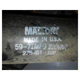 Electrical - capacitors, motor starters, thermostats, washers and more.