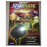 New startastic laser projection