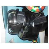 New clip - n - roll roller skate attachments.