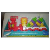 New Fisher-Price - little stackers lion locomotive.