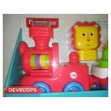 New Fisher-Price - little stackers lion locomotive.