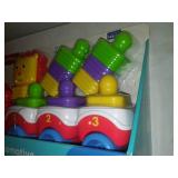 New Fisher-Price - little stackers lion locomotive.