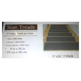 14 new stair treads, two packages of seven.