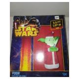 New inflatable Star Wars Yoda Christmas.