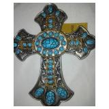 4 piece bathroom set of towels holders.