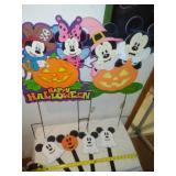 Disney Halloween yard Stakes - 6.