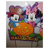 Disney Halloween yard Stakes - 6.