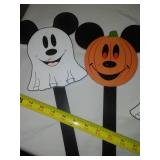 Disney Halloween yard Stakes - 6.