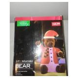 New in box Christmas Bear in inflatable