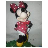 4 used Mickey and Minnie Mouse Disney Garden Stakes