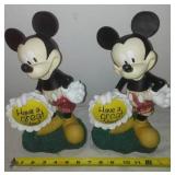 2 Mickey Mouse Disney have a great day.