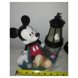 Mickey Mouse light up statues