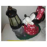 2 Minnie Mouse light up Garden welcome.