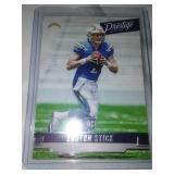 2 Easton Stick rookie cards.