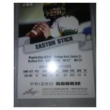2 Easton Stick rookie cards.