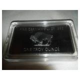 NDSU Bison one troy ounce German fine silver