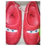 New five pair kids shoes and sandals.