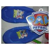 New five pair kids shoes and sandals.