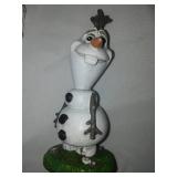 New Frozen - 3 lawn spikes, bag and spiral Wood Wind catcher.