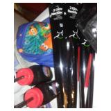 Toys - Frozen, baseball glove, kids toolbox, light sticks and more.