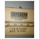 New 6 light vanity fixture and box