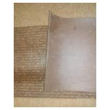 12 ft x 1 ft carpet Runner and more hanging files, figurines.