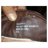 Three pairs Footwear.