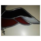 Leaded glass duck - Mallard.