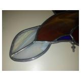 Leaded glass duck - Mallard.