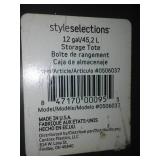 4 flip-flop top totes, all in very good condition