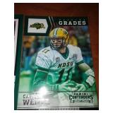 2 NDSU Bison Carson Wentz Rookie Cards