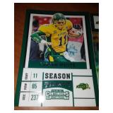 2 NDSU Bison Carson Wentz Rookie Cards