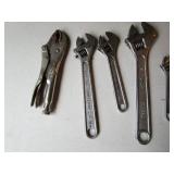 Vise Grips, Crescent Wrenches, Allen Wrenches