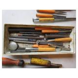 Punches, Chisels, Files, Pry Bars