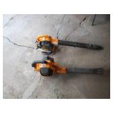 (2) Leaf Blowers
