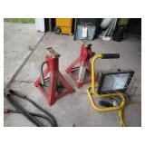 Jack Stands, Lights, Jumper Cables, Cargo Net, Rope, Chain, Air Hose, Fender Protector