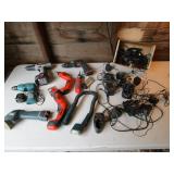Lot of Cordless Tools & Chargers