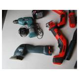 Lot of Cordless Tools & Chargers