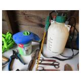 Garden Lot & Sawhorses