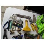 Garden Lot & Sawhorses