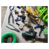 Garden Lot & Sawhorses