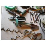 Garden Lot & Sawhorses